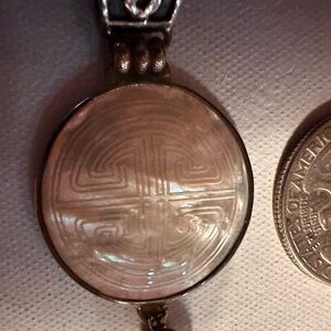 Sterling & mother of pearl gorgeous!! Signed jgd stamped .925